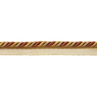 Navy Taupe 5817 36 Ft // 11M 12 Yard Value Pack of Small Navy Blue Taupe Baroque Collection 3//16 inch Decorative Cord Without Lip Style# 316BNLPK Color
